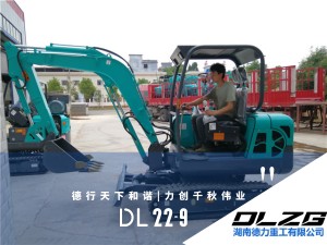 DL22-9先導型小型挖掘機