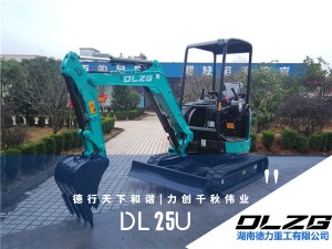 DL 25U微型挖掘機